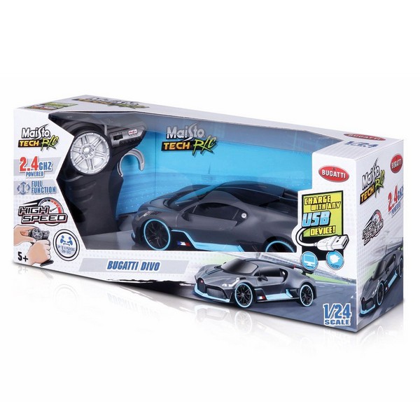 Продукт MAISTO TECH Кола Bugatti Divo 1:24 с дистанционно управление  - 0 - BG Hlapeta